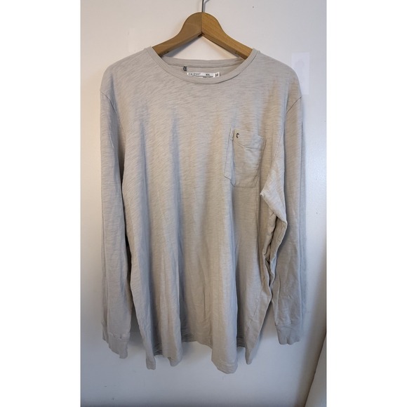 Criquet Other - Criquet XXL Beige Long Sleeve Pocket Tee Quiet Luxury Coastal Minimalist Shirt